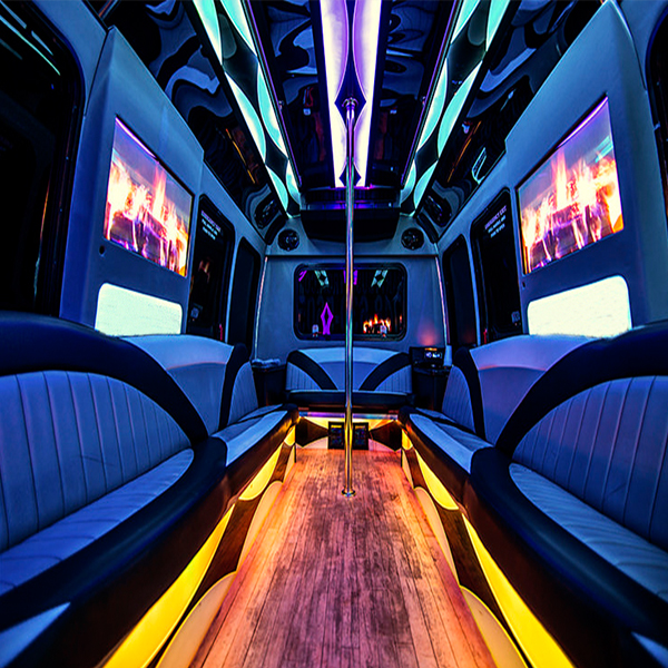Coastal limousine bus rentals